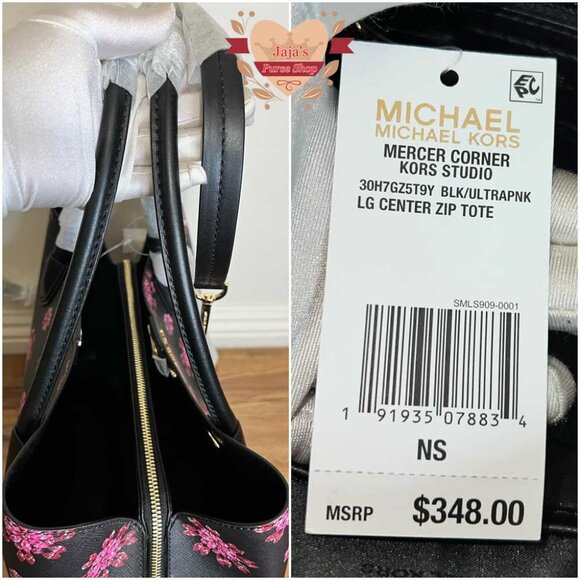 🌸Michael Kors 3 Compartment Coated Canvas Purse🌸 - Picture 5 of 17